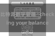 比特派数字管理 checking your balance