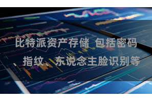 比特派资产存储  包括密码、指纹、东说念主脸识别等